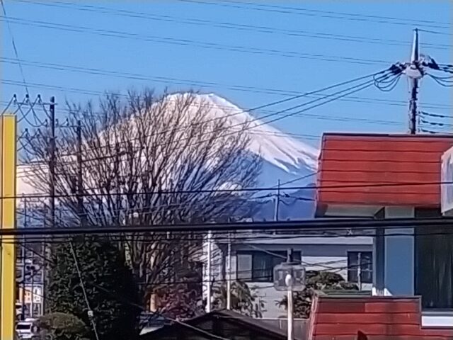 晴れた日は富士山が望めます!(周辺)