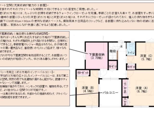 2F間取り(間取)