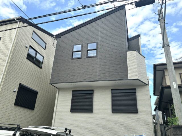 仲介【新築戸建】小田急江ノ島線「善行」駅徒歩圏、藤沢市亀井野、2面道路に接道し日当り良好、カースペース1～2台!!           ～建物ご見学頂けます～
